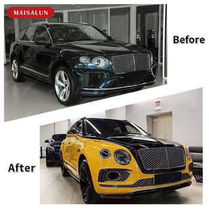 Kit de carrosserie de Style W12 en Fiber de carbone de <span class=keywords><strong>prix</strong></span> usine pour <span class=keywords><strong>Bentley</strong></span> <span class=keywords><strong>Bentayga</strong></span> V8 Kit de carrosserie de capot de diffuseur arrière de lèvre avant - Product Image 3