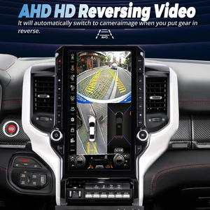 สำหรับ Dodge RAM 1500 2500 3500 ปี 2019-2023 วิทยุติดรถยนต์ Android รองรับ Carplay หน้าจอสัมผัส เครื่องเล่นมัลติมีเดีย วิดีโอ GPS ระบบนำทาง - Product Image 2