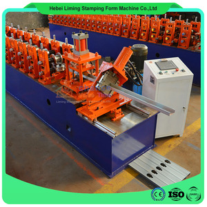 Macchina per la produzione di profili per cartongesso e soffitti Hebei Liming Hot Sale C 90-100, macchina per la profilatura a rulli di profili metallici per pareti - Product Image 4