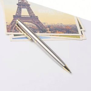 Business Metal Ballpoint Logo Rollerball <b>Pen</b> With <b>Retractable</b> Refills Anniversary Souvenirs for School and Churches - Product Image 4