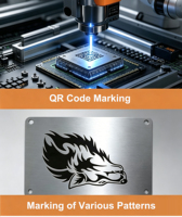 Nouvelle machine de marquage laser à fibre CNC 30W 50W 100W à autofocus pour métal, cartes d'identité, imprimante 3D, pièces de monnaie avec prise en charge DXF