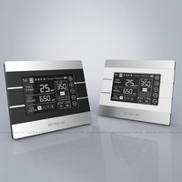 Conception personnalisée PVC ABS boîtier en plastique boîtier tactile pour la maison intelligente Thermostat Instrument électronique