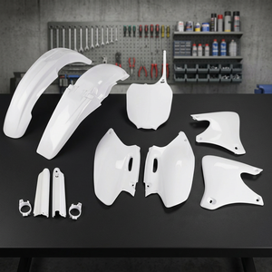 Bianco 046 Kit di plastica completa per Yamaha YZF 250 2001-2002 accessori per moto - Product Image 3