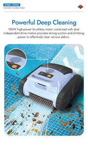 Nettoyeur de <span class=keywords><strong>piscine</strong></span> automatique, <span class=keywords><strong>robot</strong></span> nettoyeur de <span class=keywords><strong>piscine</strong></span> sans fil, nettoyeur de <span class=keywords><strong>piscine</strong></span> sans fil de haute qualité - Product Image 6