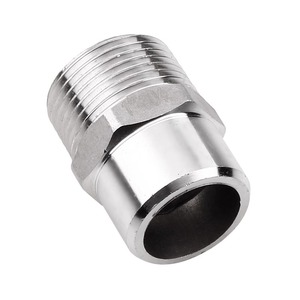 Raccord hexagonal en acier inoxydable 304 DN20, joint de soudure à filetage externe pour connexion de plomberie - Product Image 2