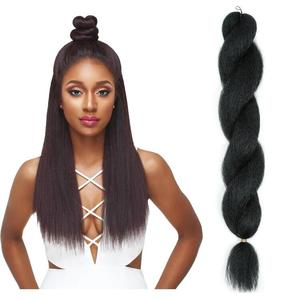 Di alta qualità 26 pollici alla rinfusa uncinetto Vixen <span class=keywords><strong>capelli</strong></span> 65 g/pz Afro crespo trecce lisci Pre-loop <span class=keywords><strong>capelli</strong></span> sintetici per le donne - Product Image 4