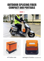 Soudeuse par fusion de fibres optiques AI-10A Signal Fire Ai9 Ai-20 Ai30, machine de fusion de fibres optiques