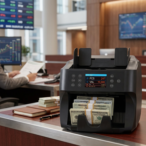 Máquina Contadora de Billetes ST-1330, Contador de Monedas Multidivisa, Detector de Billetes Falsos con UV, MG e IR, Clasificador de Valor - Product Image 2