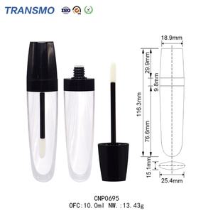 Tube de brillant à lèvres en gros, flacon de 10 ml pour brillant à lèvres, emballage en tube plastique - Product Image 2