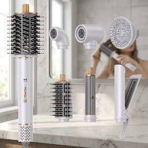 Multi-<b>Styler</b> <b>Hair</b> <b>Wrap</b> Multi <b>Hair</b> Styles 8 in 1 <b>Hair</b> <b>Styler</b> BLDC Motor Air Curler 30MM Auto Short Curling Barrels - Product Image 1