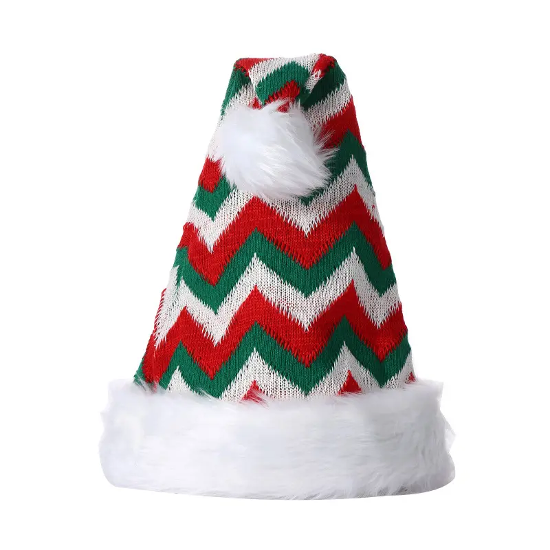 ファッションユニセックスカスタムビーニー帽子ニット生地クリスマスギフトビーニー冬の帽子