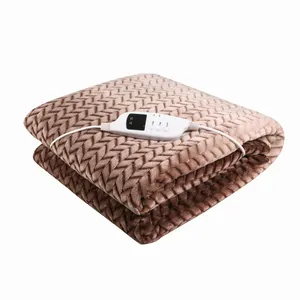 Overheat Protection Remote Control Wool Low Power Electric Blankets Manufacturer