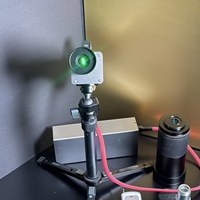 Machines de débroussaillage laser 260W personnalisées, portables, avec lentille rétractable et source laser, portée de fonctionnement 50m