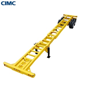 Trọng lượng nhẹ American loại 40ft 45ft có thể thu vào bán Trailer mở rộng container Chassis - Product Image 1