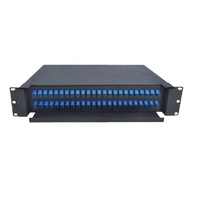 Kabinet ODF Serat Optik 12 Core SC/FC/ST/LC Outdoor 24 Port Patch Panel Kotak Terminasi Distribusi Serat