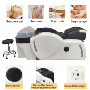 Nouveau stock de vente chaude PLC onduleur lave Message Salon de beauté <span class=keywords><strong>Tigi</strong></span> tête de lit pour hommes Wise Up cuir chevelu shampooing - Product Image 6