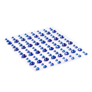 Pegatinas de Diamantes Autoadhesivas, Gemas Faciales Resistentes al Agua, Maquillaje para Ojos, Decoración de Moda para Mujeres y Niñas - Product Image 3