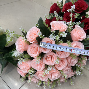 <span class=keywords><strong>Bouquet</strong></span> <span class=keywords><strong>de</strong></span> roses artificielles en soie, 24 grandes <span class=keywords><strong>fleurs</strong></span>, pour mariage, remise <span class=keywords><strong>de</strong></span> diplôme, Saint-Valentin, décoration, accessoires floraux pour <span class=keywords><strong>mariée</strong></span>, Noël, mariages - Grande Vente - Product Image 4
