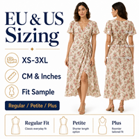 Fabricant de robes florales personnalisées, robe à fleurs pour femmes, été, tailles EU/US, OEM ODM, marque privée, fournisseur de robes maxi grandes tailles