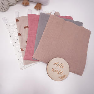 Kangobaby Mousseline Bébé Facetowel Coton 5 pack/set Burp Cloth Solide Bébé Mousseline <span class=keywords><strong>de</strong></span> <span class=keywords><strong>toilette</strong></span> - Product Image 3