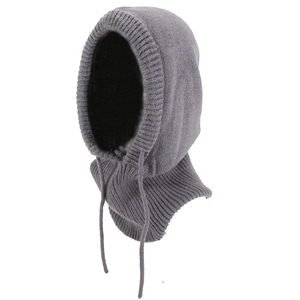 HZM-24339 hiver <span class=keywords><strong>cagoule</strong></span> Ski <span class=keywords><strong>tricot</strong></span>é à capuche cou col casquette femmes cache-oreilles tête bonnet chapeau Bonnet masque réglable - Product Image 4