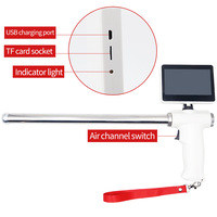 Endoscope numérique professionnel portable à intelligence artificielle pour insémination artificielle de vache, cheval, mouton avec caméra