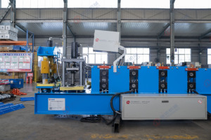 Về phía trước thương hiệu 2025 Top bán màu thép Ridge đóng nắp máy Làm tự động Ridge <span class=keywords><strong>cap</strong></span> cuộn hình thành máy - Product Image 2