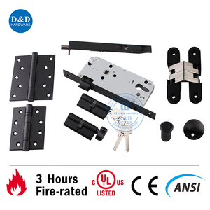 101.6x73.5x2.5mm thép không gỉ Phụ kiện phần cứng Matt Đen tuôn ra cửa bản lề - Product Image 6