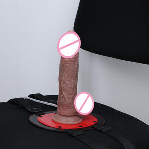 Dildo à glissière réglable SXXY avec ventouse, harnais à sangle, selle sexuelle pour canapé, coussin, plateforme, dildo éjaculateur - Product Image 4