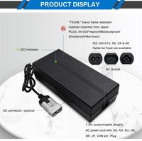 Cargador de Batería de Litio LiFePO4 de 48V 60V 72V 84V 96V 108V, 5A 7A 10A 15A 20A, para Vehículos Eléctricos, Robots, AGV, Embarcaciones, Cargador Inteligente