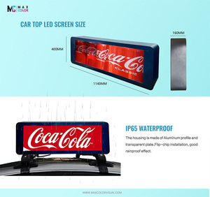 Pantalla LED para Publicidad en Exteriores <span class=keywords><strong>Maxcolor</strong></span>, a Todo Color, P4mm, Programable, Resistente al Agua, con Sistema en la Nube, RDM, OEM Disponible - Product Image 2