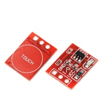 Módulo de interruptor táctil MSX TTP223, montaje estándar, interruptor capacitivo de pulgada con autobloqueo, transformación de un solo canal para