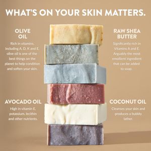 Nhà Máy Dựa Lạnh Quá Trình Thanh Xà Phòng Làm Bằng Tay Cho Da Khô Giữ Ẩm Với Dầu Ô Liu Và Shea Butter Nuôi Dưỡng Tự Nhiên Xà Phòng - Product Image 4