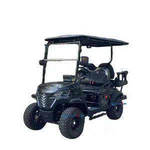 Elektrische Opgeheven Golfkarretjes Club Buggy 14 ''Off-Road Banden Jacht Golfkar Te Koop