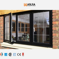 Ventanas Francesas de Aluminio WANJIA, Últimos Diseños Personalizados, Triple Vidrio, Extra Delgadas, Abatibles y Oscilobatientes