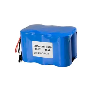 GPS 추적과 NB-iot를 위한 고에너지 조밀도 건전지 3.6V 14000mAh ER34615M 나선 유형 D 크기 Li-SOCI2 건전지