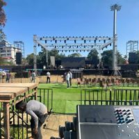 Arco de Aluminio para Bodas y Conciertos al Aire Libre