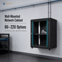 Armoire serveur robuste en acier SPCC, capacité de 600 kg à 2000 kg, porte grillagée, gestion des câbles, pour l'approvisionnement de projets