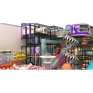 Factory Supply Multi-level Modern Construction Theme Indoor Playground for Commercial Area - Product Image 3