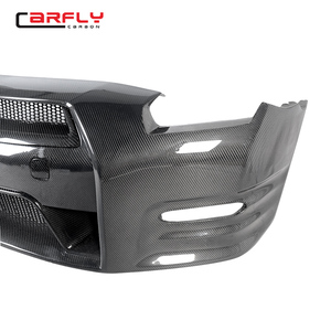 Parachoques Delantero de Fibra de Carbono para GTR R35 Estilo OEM/ Estilo Nismo/ Estilo Top Secret - Disponible en Carbono Húmedo y Seco - Product Image 2