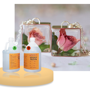 Crystal Clear Bubble Free High Gloss Craft <b>Epoxy</b> <b>Resin</b> for Jewelry Making - Product Image 2