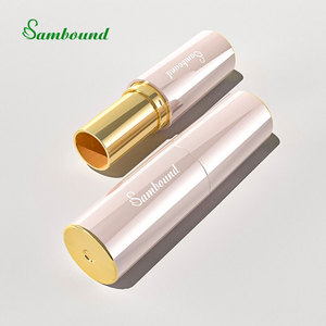 10g Lipstick Tube Eco-Friendly PET Material Empty <b>Lip</b> Gloss <b>Container</b> with Electroplating Finish Customizable Logo - Product Image 1