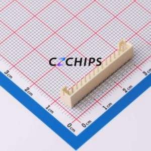 HCZZ0295-14 Wire-to-Board Pin Header Bent Lead Through Hole,P=2mm Connector 1x14P 2mm Right Angle Insert PH - Product Image 1