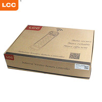 LCC Q1010 Télécommande industrielle radio sans fil étanche 10 boutons à double vitesse pour grue