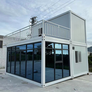 Maison préfabriquée haut de gamme avec murs en verre anti-taïfun pour <span class=keywords><strong>studio</strong></span> de jardin ou logement annexe en Thaïlande - Product Image 1