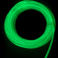Éclairage LED à fibre optique latérale 1,0 mm 2,0 mm pour décoration automobile, étanche IP66, couleur RVB personnalisable, longueur ajustable, contrôle par application