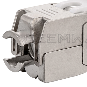 Che chắn cat6A Keystone Jack toolless 180 độ PoE ++ 90W Modular RJ45 nữ Viễn Thông bộ phận - Product Image 5