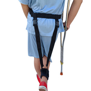 Attelle de jambe Yuqilin, taille unique, sangle épaissie pour l'aide à la marche des personnes âgées, soutien des membres inférieurs - Product Image 3