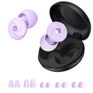 ผลิตภัณฑ์ที่จดสิทธิบัตร จุกอุดหูซิลิโคน 5 ขนาด ป้องกันเสียงรบกวน ลดเสียงรบกวน จุกอุดหูเมมโมรี่โฟม สำหรับนอนหลับ - Product Image 5