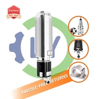 CNC LY Best 7.5KW CNC ATC Motor spindel ER20/ER32 Collet berpendingin air untuk penggilingan tugas berat kondisi baru bantalan CNC BT30